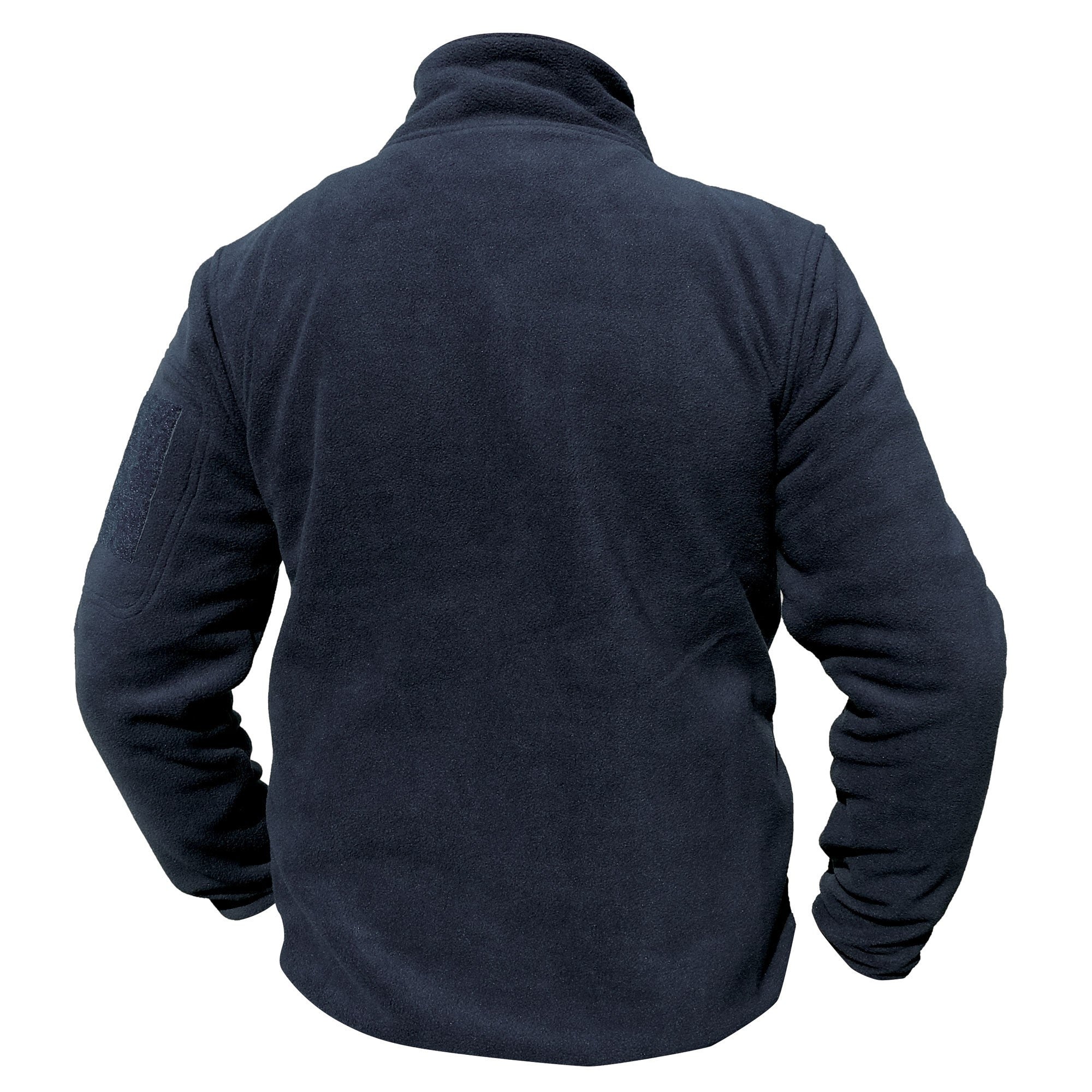 Veste en Polaire Bleue Marine