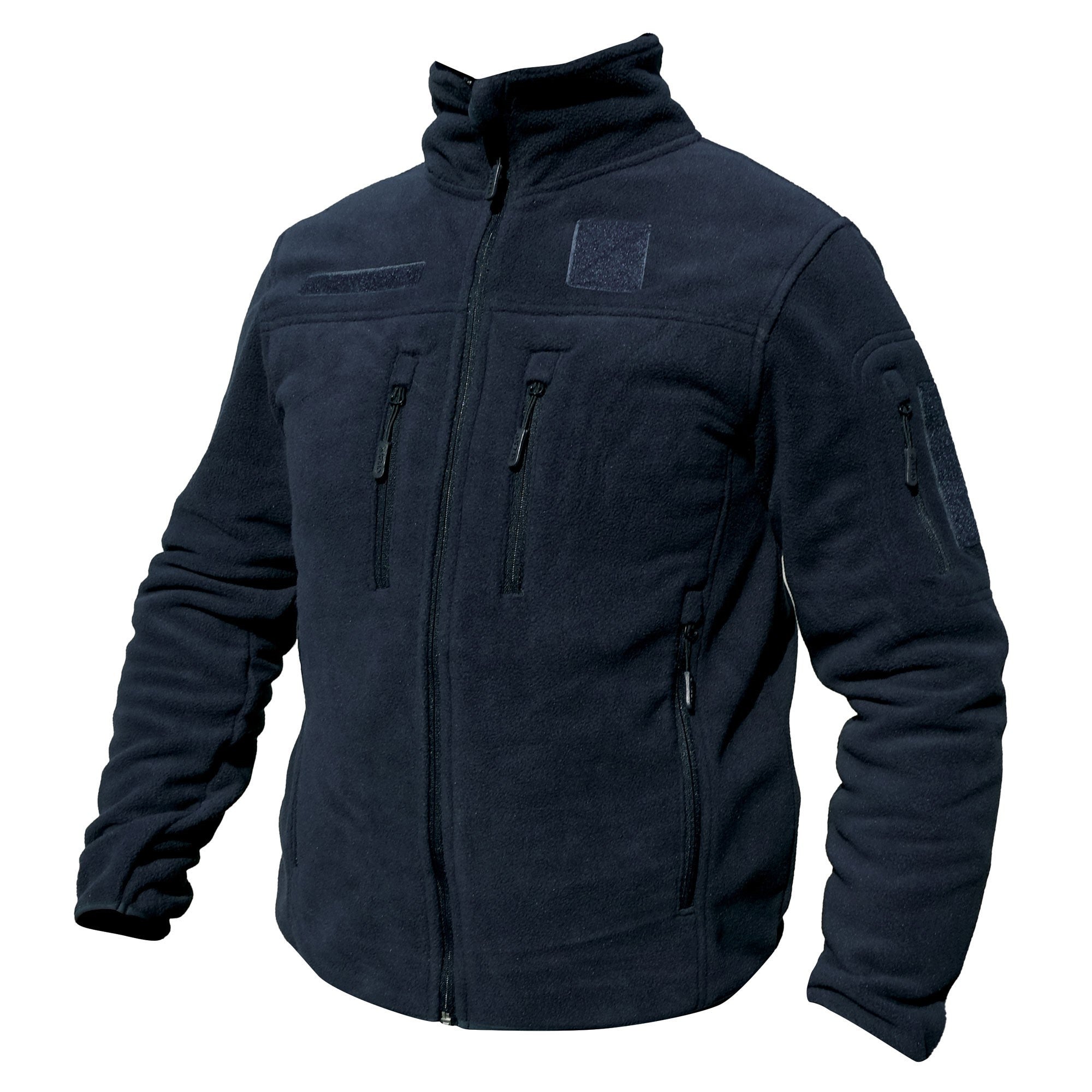 Veste en Polaire Bleue Marine