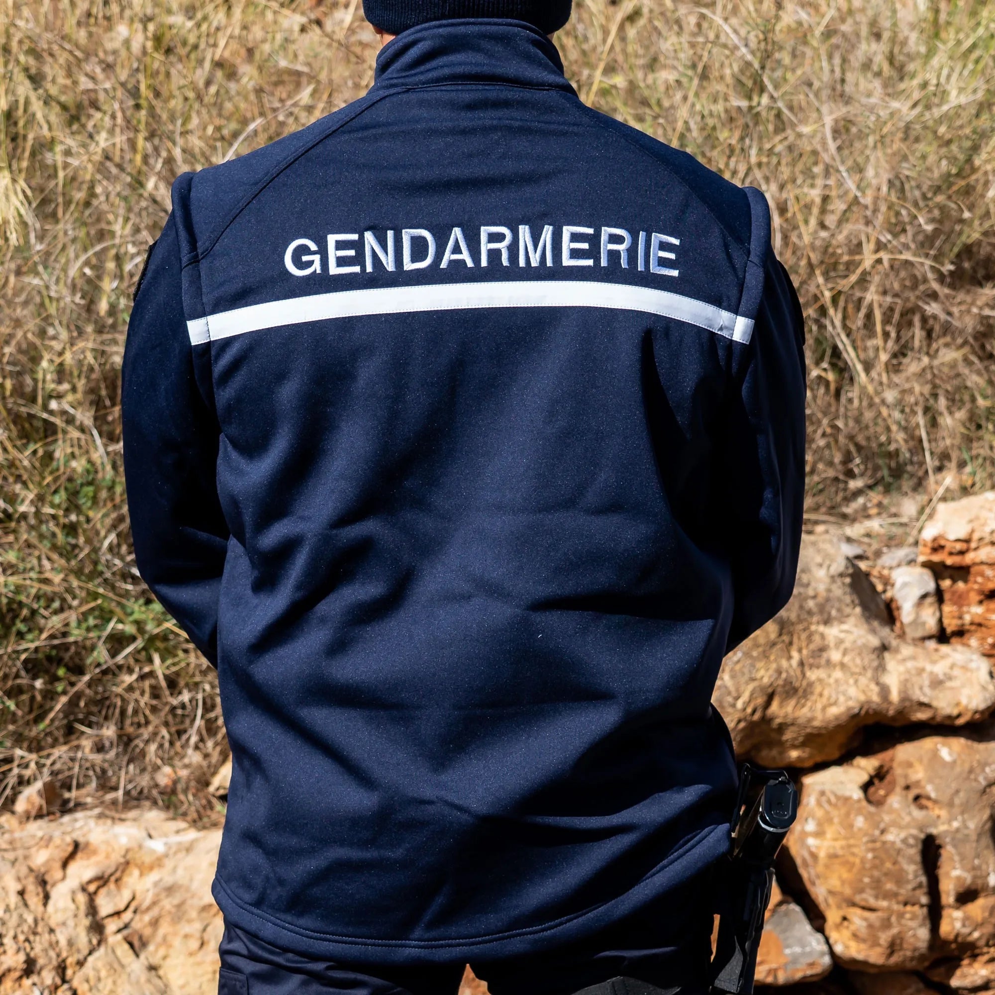 Veste Softshell 2 en 1 à Manches Amovibles Gendarmerie