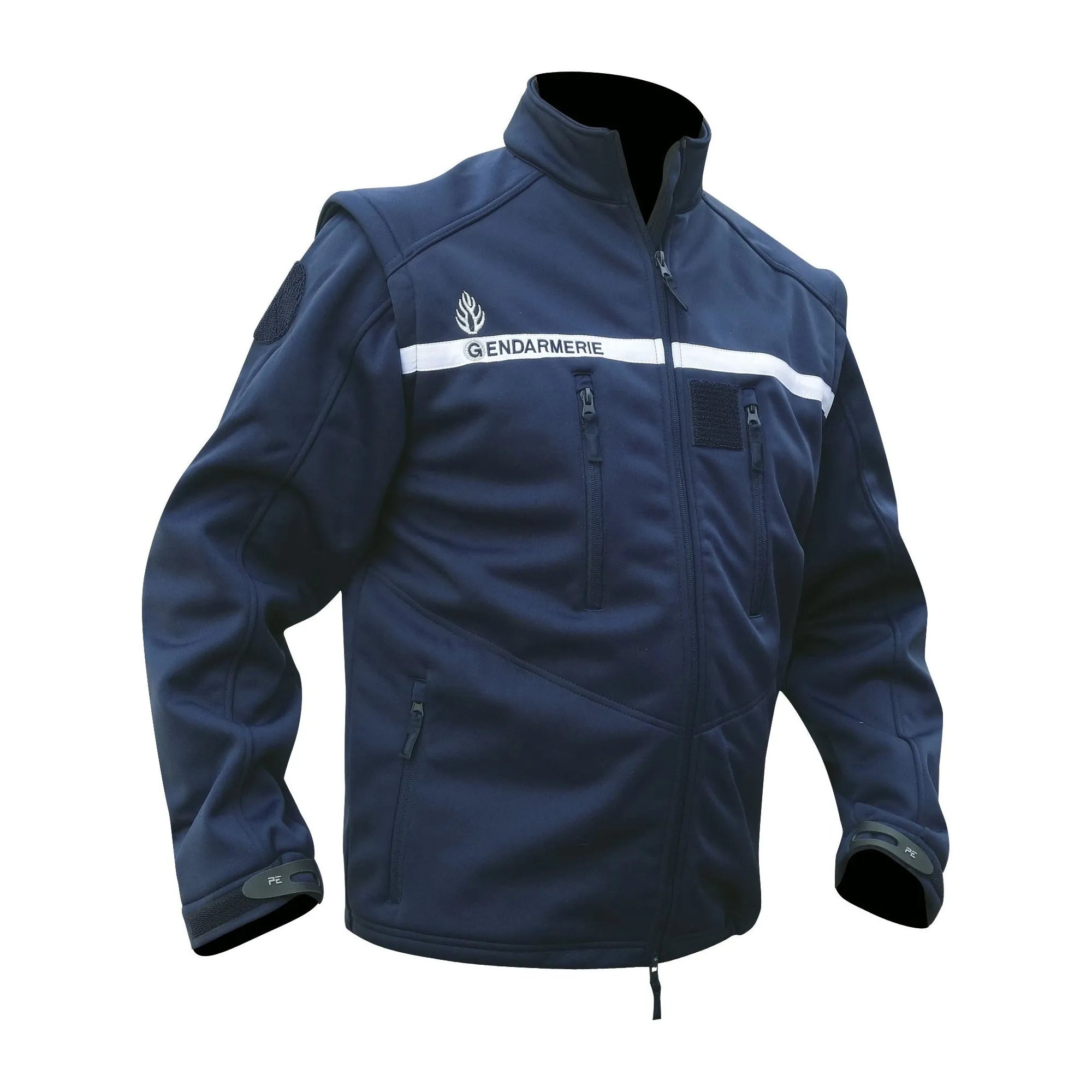 Veste Softshell 2 en 1 à Manches Amovibles Gendarmerie