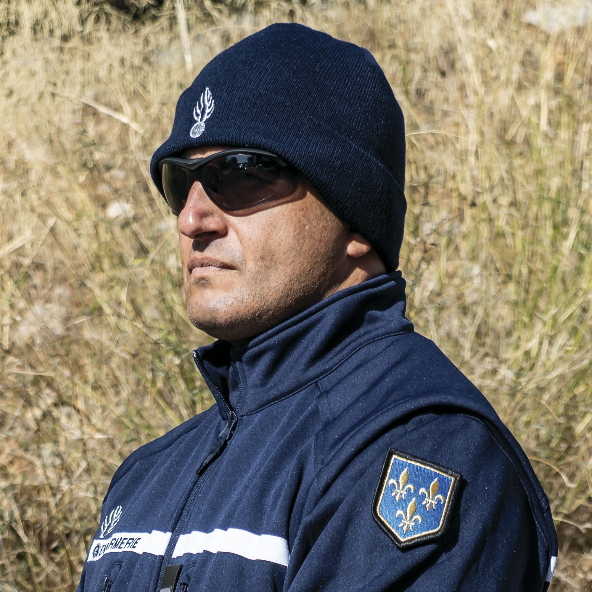 Bonnet en Maille THINSULATE® avec Broderie Gendarmerie Mobile