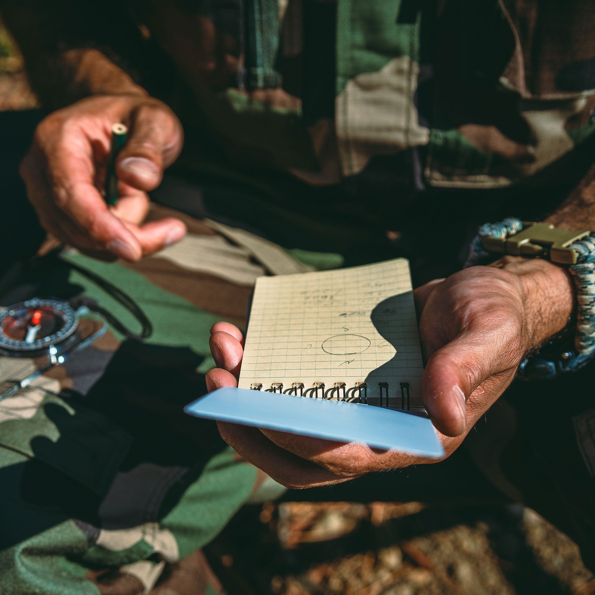 Carnet Étanche Petit Modèle avec Crayon