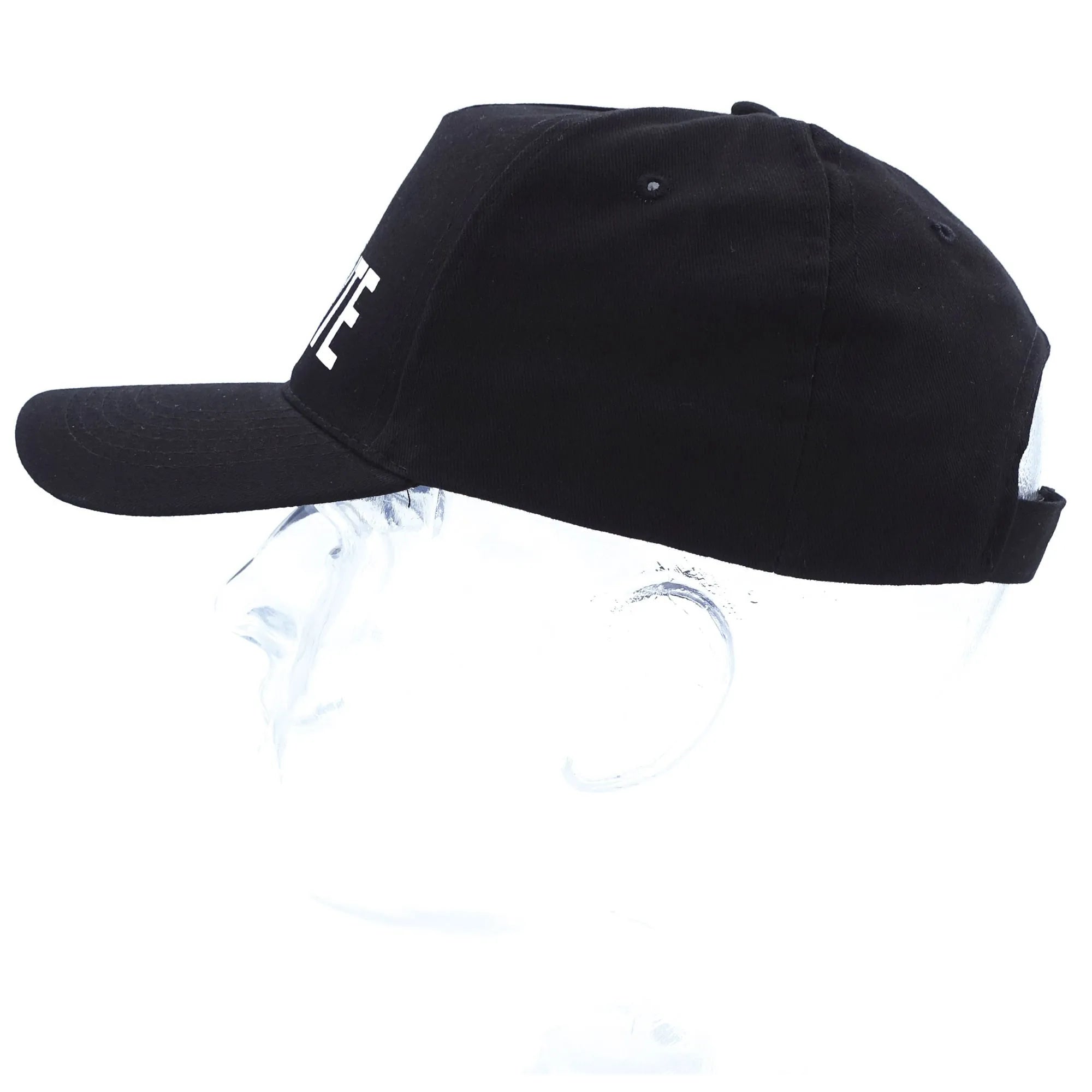 Casquette Noire avec Impression Sécurité