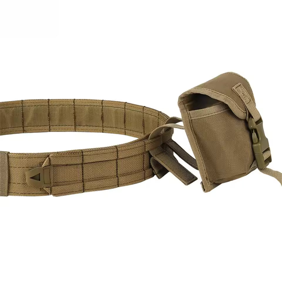Ceinturon Tactique MOLLE avec accessoires