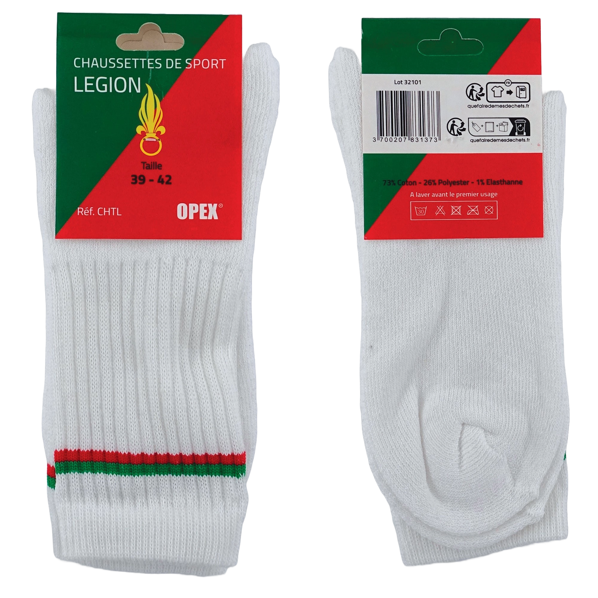 Chaussettes de Tennis Légion Étrangère