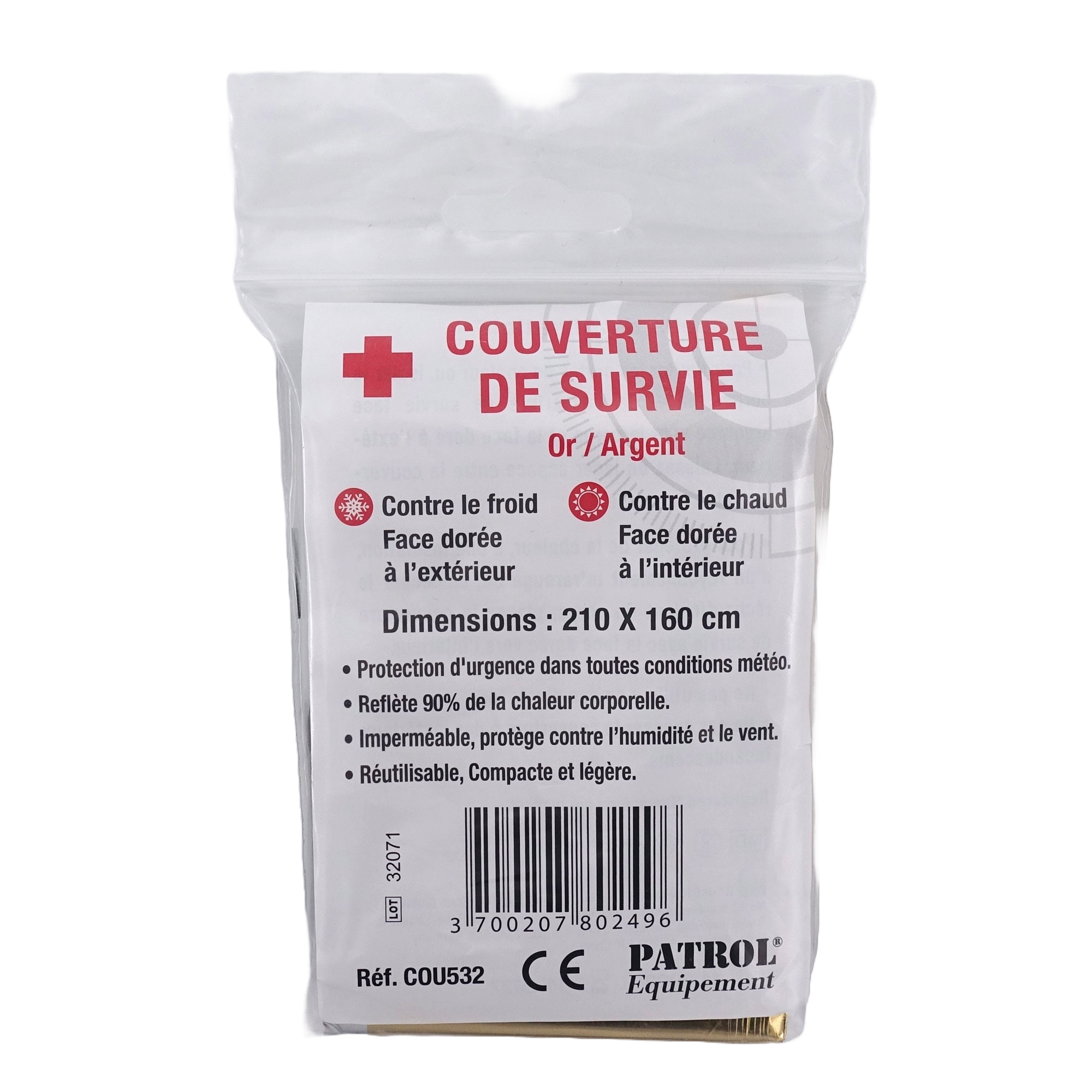 Couverture de Survie Isotherme