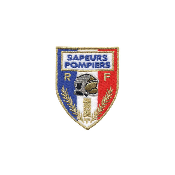 Patch Broderie Camouflage Drapeau Europe - 5x8 Cm