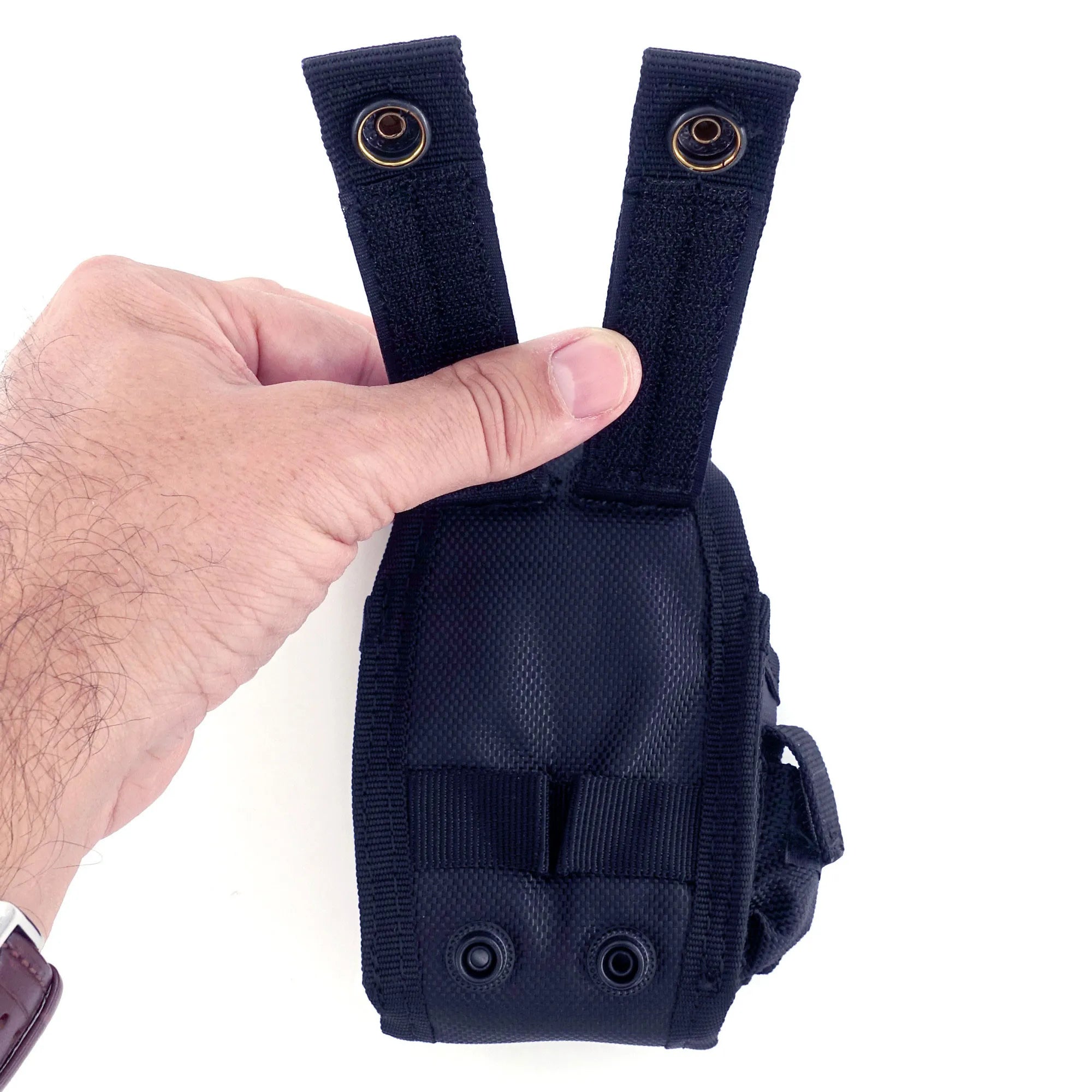 Étui Porte Menotte Attaches Molle et Ceinture Police Municipale