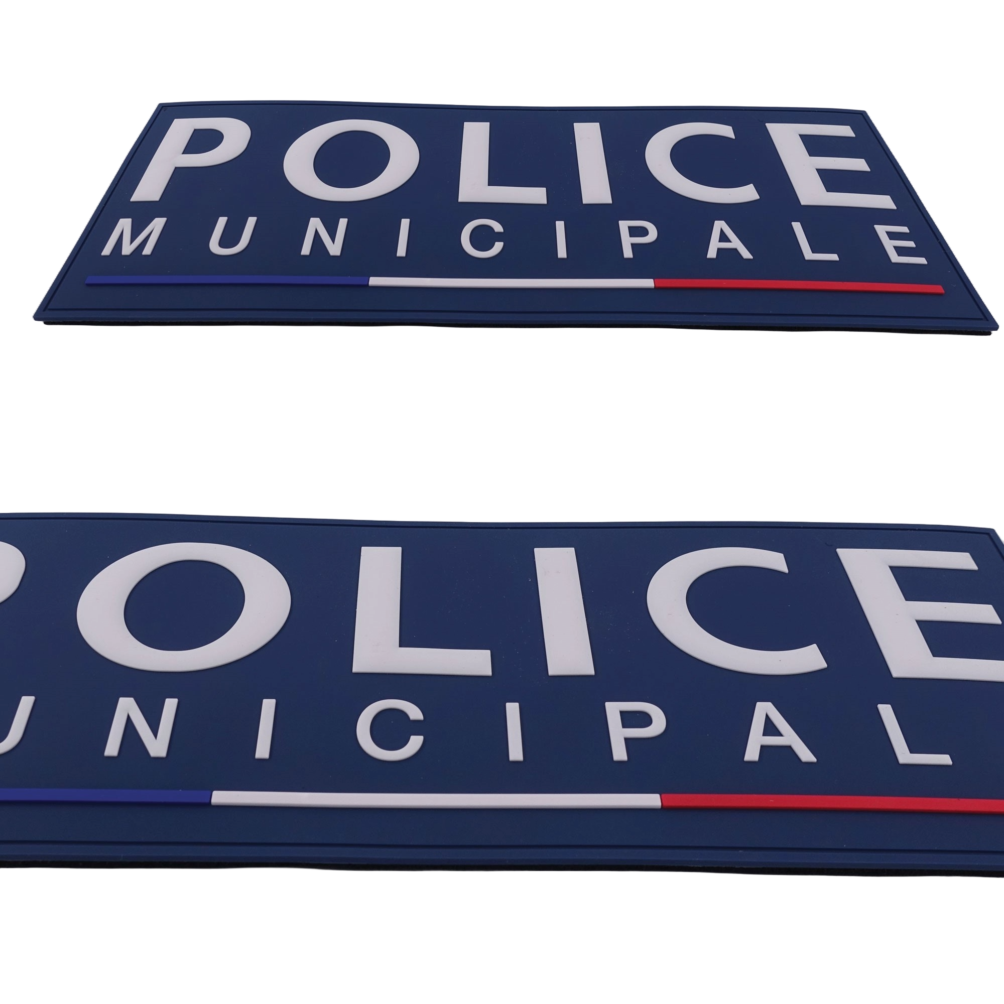 Bandeau d'Identification Souple en Rubber Police Municipale