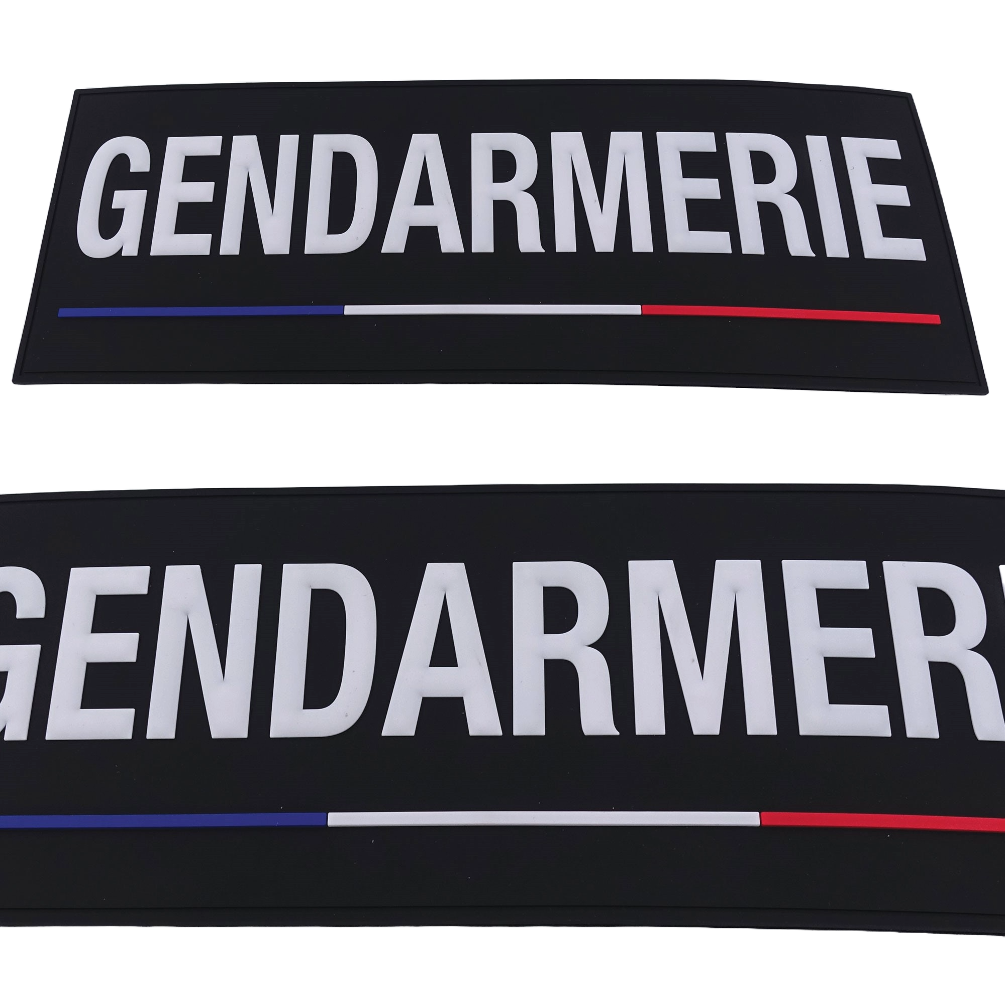 Bandeau d'Identification Souple en Rubber Gendarmerie