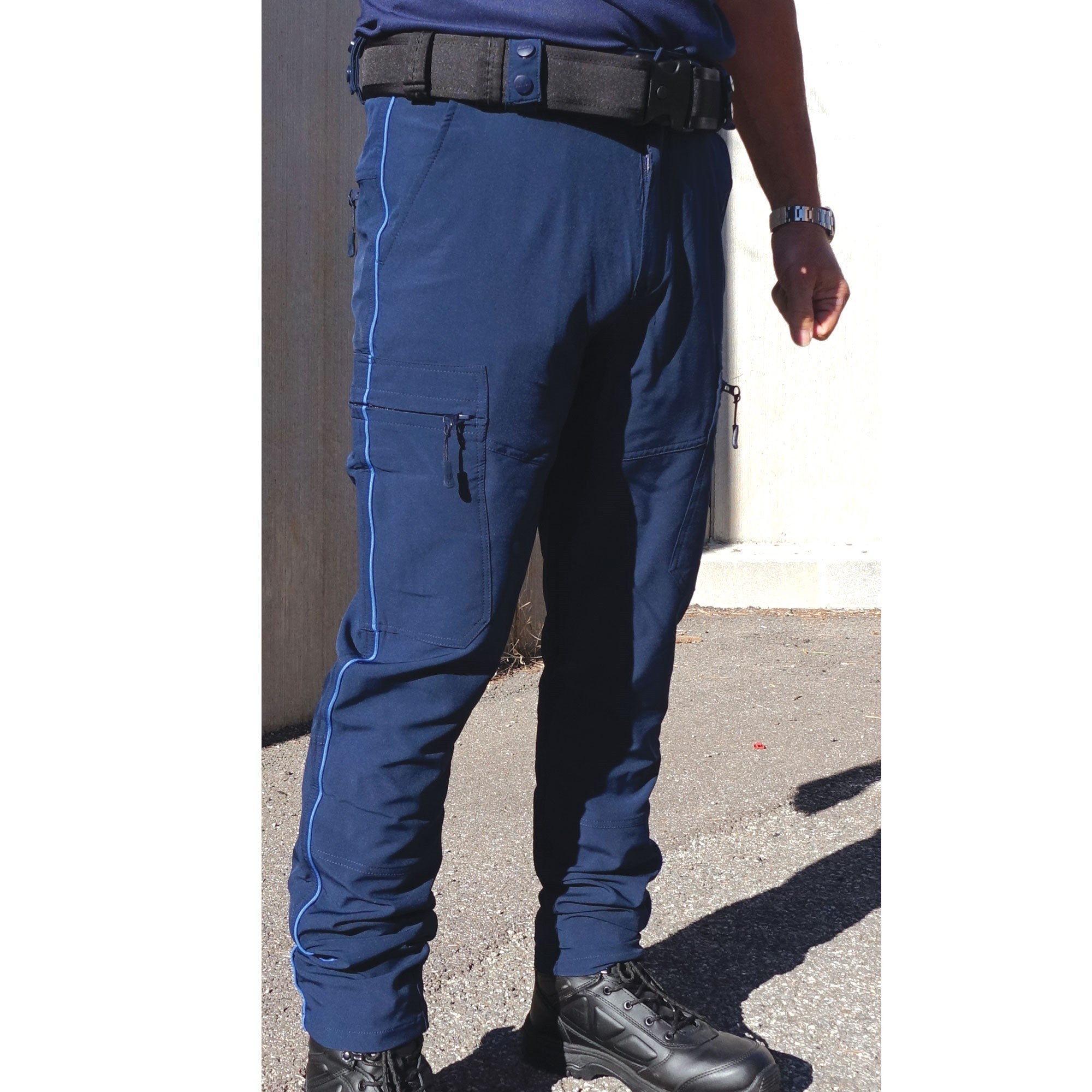 Pantalon d'Intervention Léger Mat Bleu Marine Fitté Police Municipale