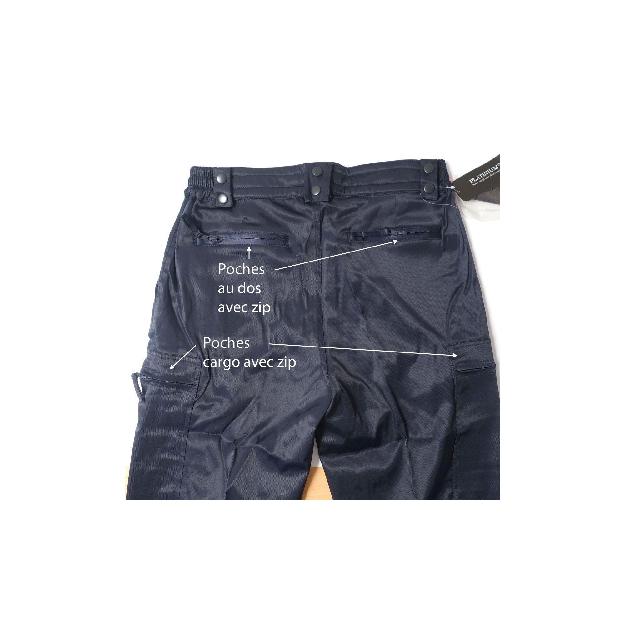 Pantalon Platinium Action Line Bleu Marine