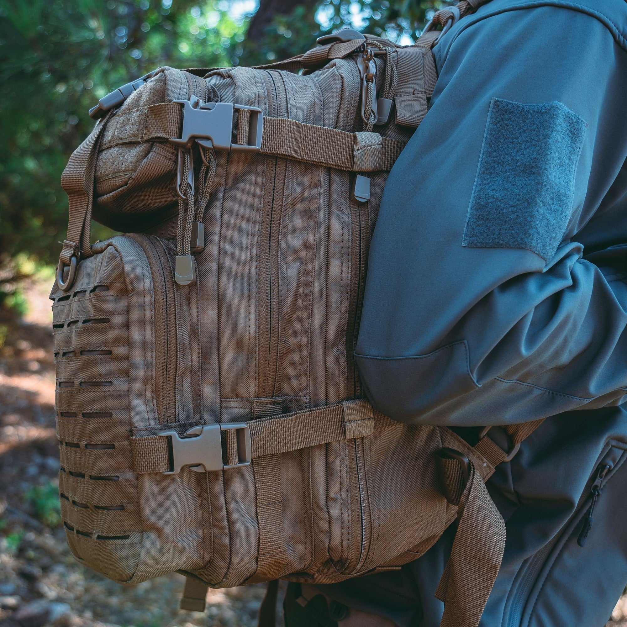 Sac à Dos ASSAUT avec Molle Découpé au Laser 27 Litres