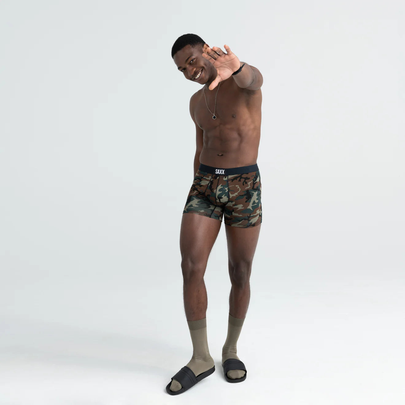 Pack de 2 Boxers VIBE Super Soft Camo/Noir