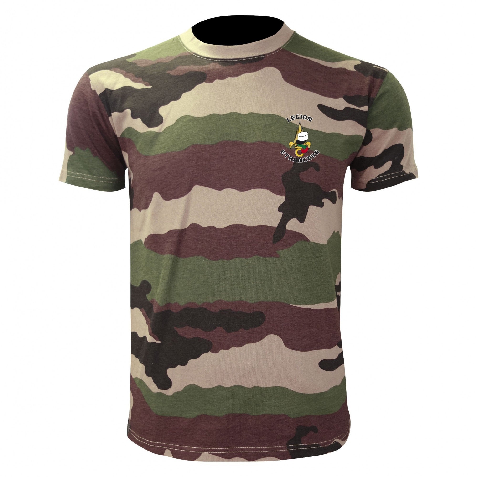 T-shirt Camouflage CE à Manches Courtes Légion Étrangère