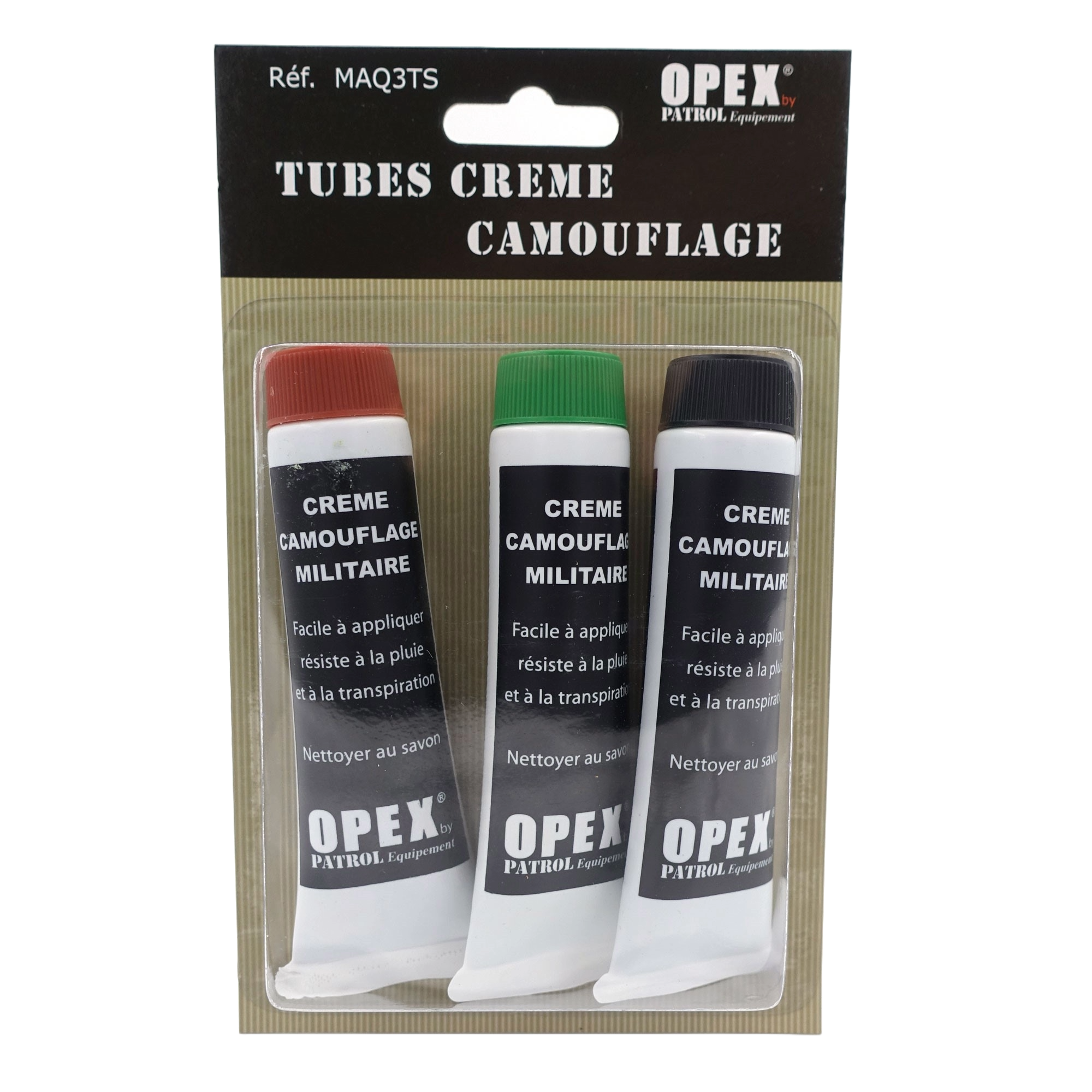 Tubes de Camouflage avec Étuis et Miroir